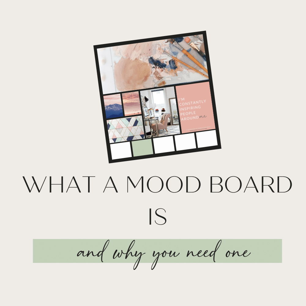 branding mood board