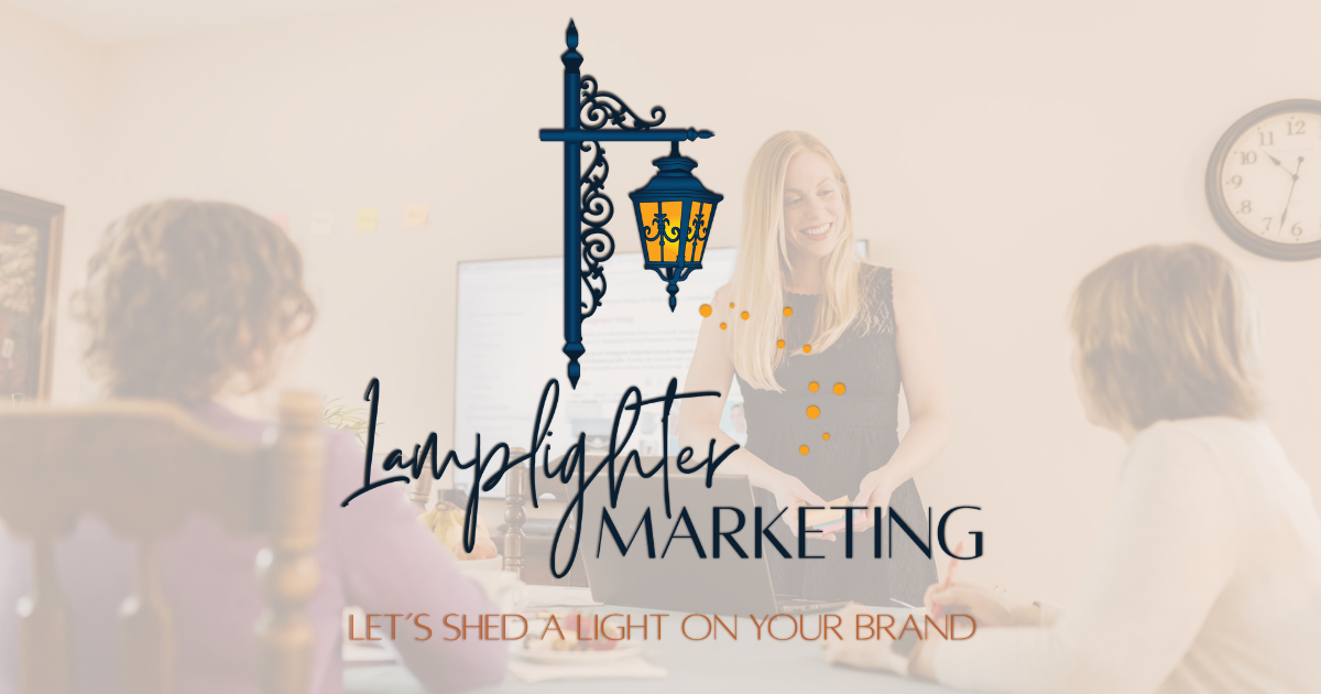 lamplighter marketing agency website design and branding