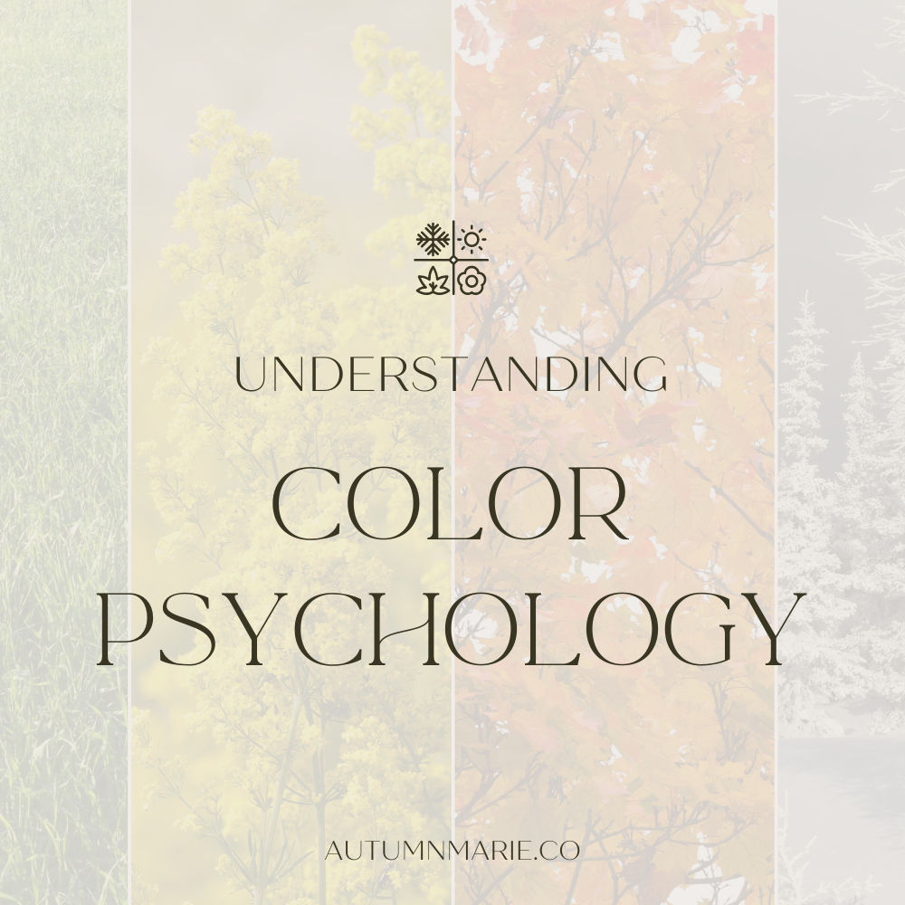 understanding color psychology seasonal color theory